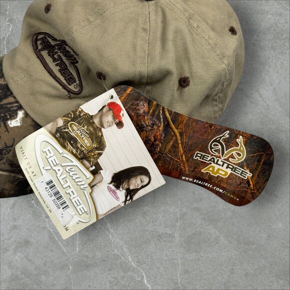VTG Team RealTree Y2K 2007 Cap Men's Signatures Strapback Hat - New With Tags - Picture 7 of 7